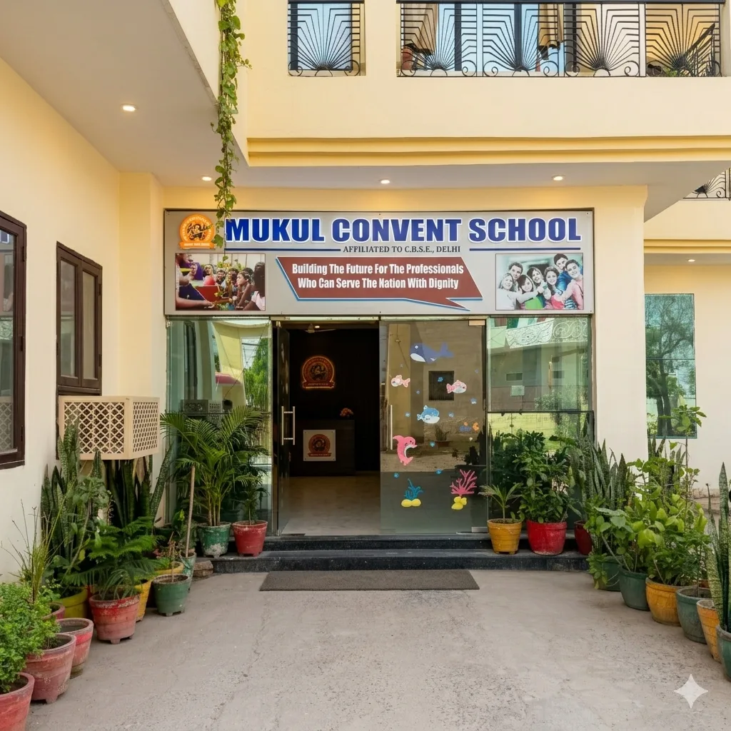 Mukul Convent School - Front View