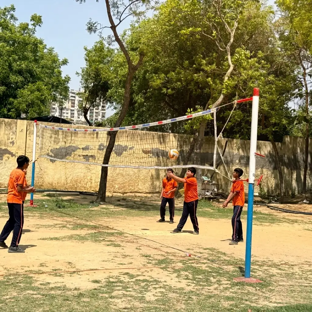 Mukul Convent School - Volleyball Court